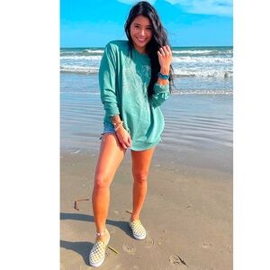 Post Surf Monstera Sweatshirt.